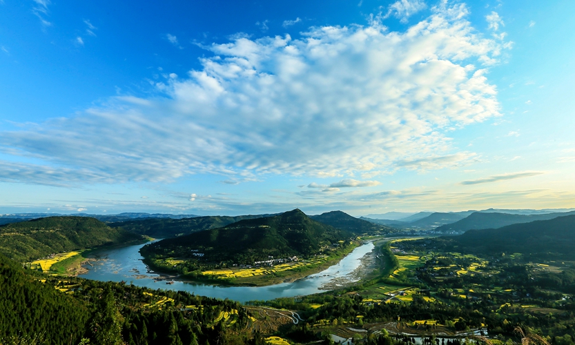 田园风光，水乡平昌